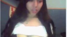 Sexy mexican woman on webcam teasing me like crazy